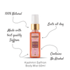 Magnifique self-care routine combo collection Advantages of Kashmiri Saffron body mist