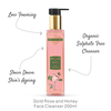 Magnifique self-care routine combo collection Benefits of Gold Rose and Honey Facial Cleanser