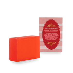 Himalayan Strawberry Sugar Soap Bar by The Paradise Tree