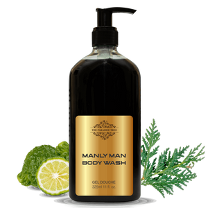 Manly man body wash by The Paradise Tree