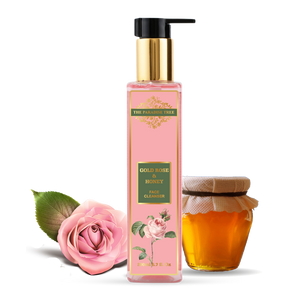 Rose Gold and Honey face cleanser by The Paradise Tree