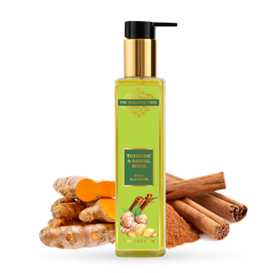 Turmeric and Sandalwood face cleanser by The Paradise Tree