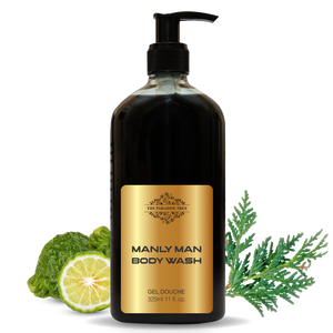 Manly man body wash by The Paradise Tree